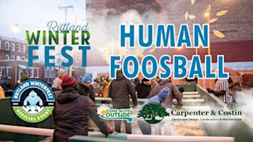Winterfest- Human Foosball