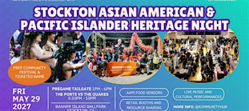 1st Annual AAPI Heritage Night: Pregame Tailgate & Ballgame