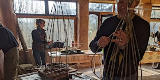 Make a Mini Willow Obelisk for Climbing Plants