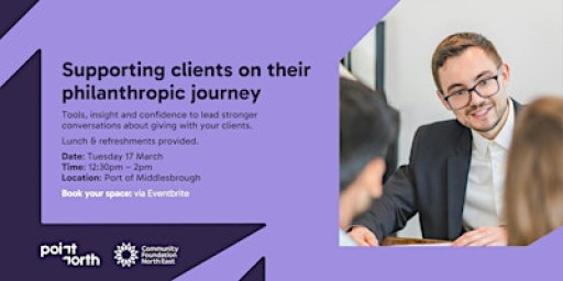 Workshop: Supporting clients on their philanthropic journey