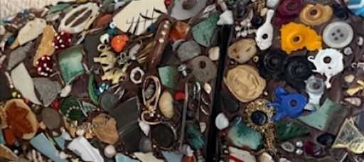 Junk Drawer Mosaics: Transform Treasures to Art | Brenda Dwyer, instructor