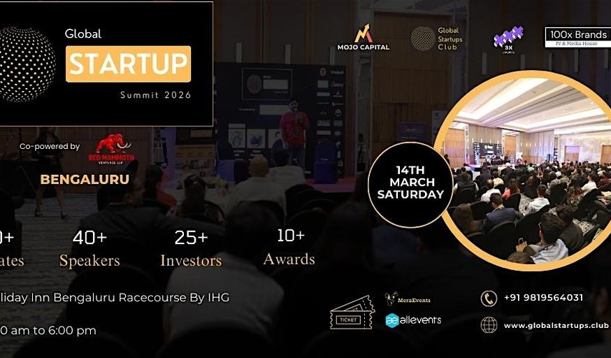 Global Startup Summit 2026 | Bengaluru