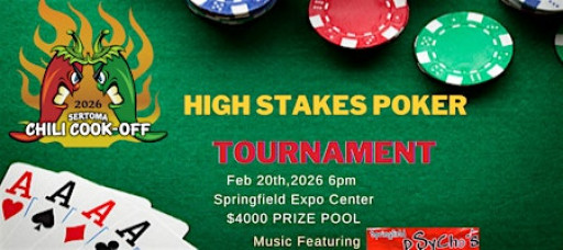 Sertoma Chili High Stakes Poker 2026