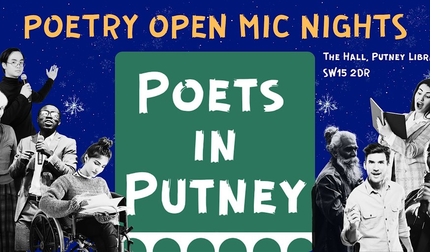Poets in Putney - Poetry Open Mic Night