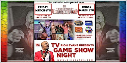 TV GAME SHOW NIGHT w/ RION EVANS