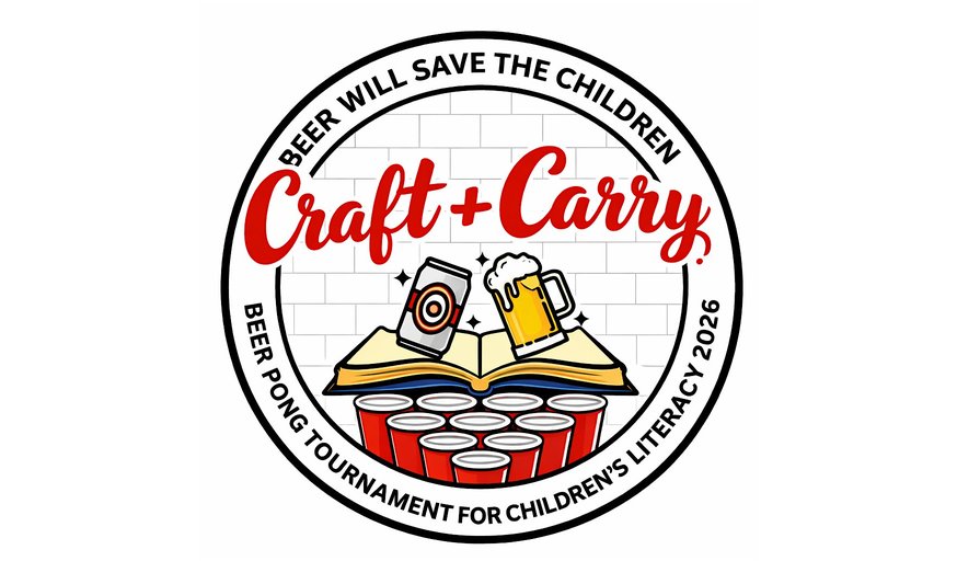 Craft & Carry Beer Pong Tournament for Children's Literacy