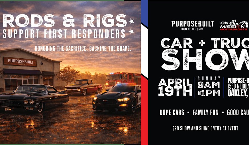 Rods & Rigs - Support First Responders Car + Truck Show