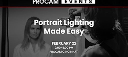 Portrait Lighting Made Easy - PROCAM Cincinnati