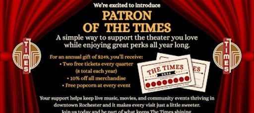 Patron of The Times Theater - Music Concerts With Live Performance
