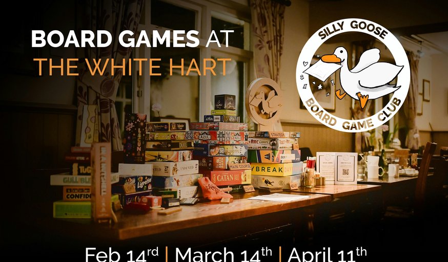 Goose Board Game Club @ The White Hart APRIL 11TH