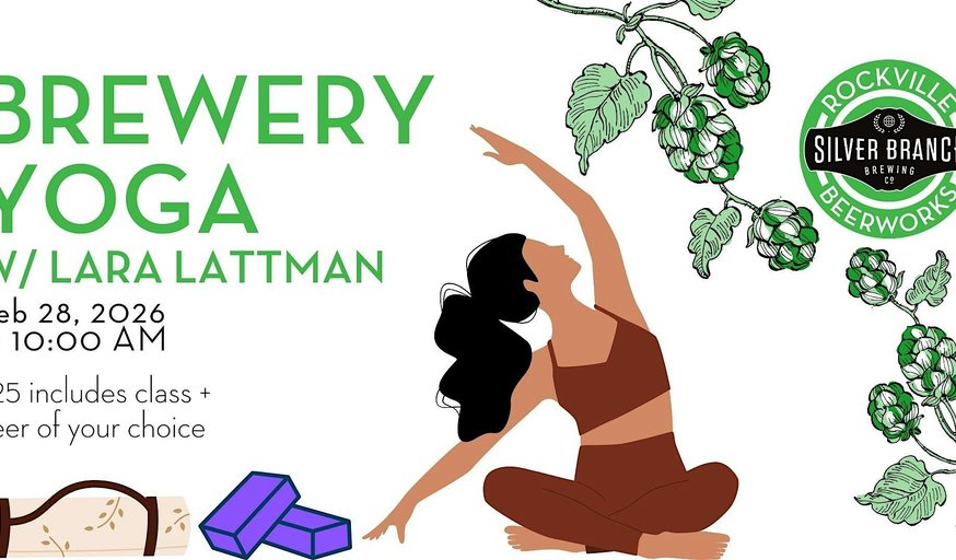 Brewery Yoga with Lara Lattman from Table 2 Mat