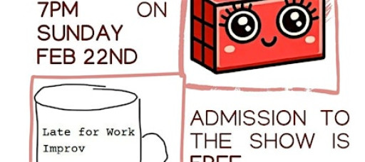 Improv @ Vermillion: Featuring Late for Work Improv & Dollbrick