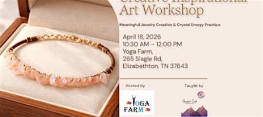 Learn Jewelry Crafting at Inspirational Art Workshop on Crystal Energy