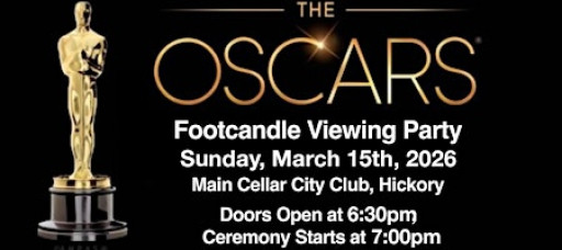 2026 Footcandle Academy Awards Viewing Party