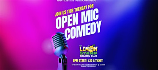 Open Mic Comedy Tuesdays