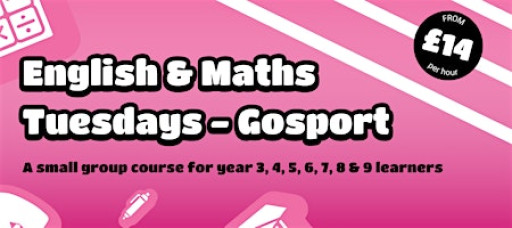 Primary/Secondary Course (English & Maths), Year 3-9 (Gosport)