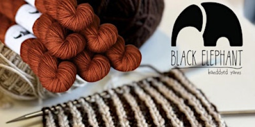 An intro to Brioche knitting | Sheffield | Black Elephant studio