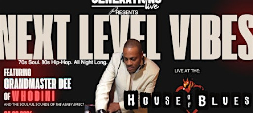 Next Level Live Music: 70s Soul. 80s Hip-Hop. All Night Long.