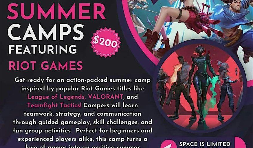 Valhallan Esports Training Riot Games Summer Camp