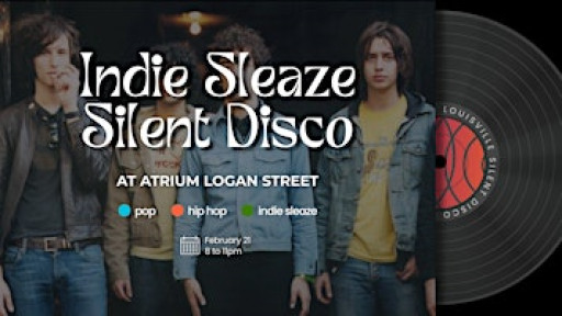 Indie Sleaze Silent Disco at Atrium Logan Street