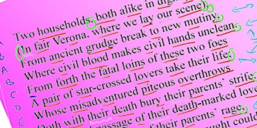 Shakespeare's Plays: finding performance hints in the text