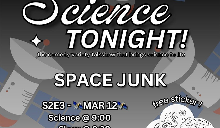 Science, Tonight! - A peer-reviewed comedy talkshow