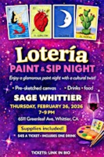 Loteria Paint & Sip