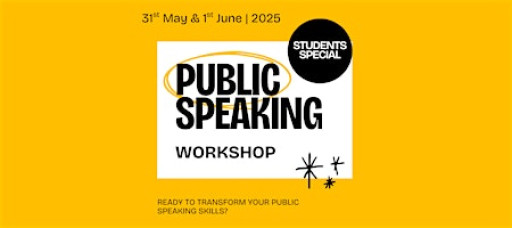 Public Speaking Workshop for Students