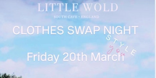 Style Swap with Style You @ Little Wold Vineyard