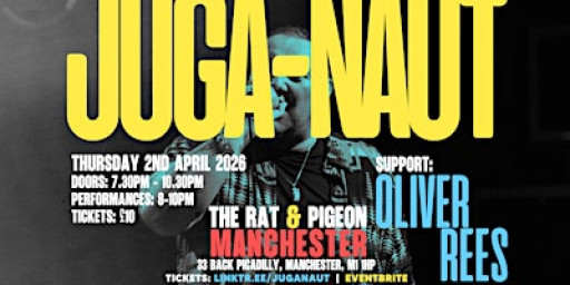 Juga-Naut LIVE @ The Rat & Pigeon - Manchester - 02.04.2026