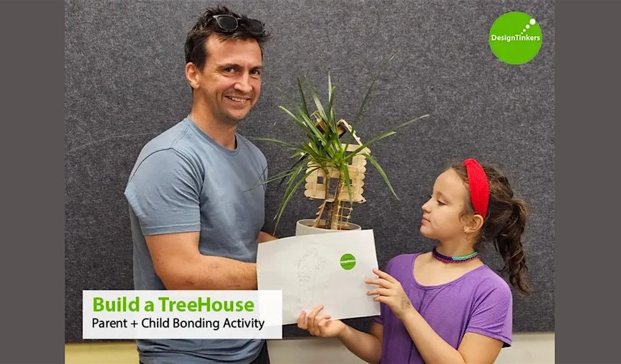Parent & Child Workshop: Build a Mini TreeHouse