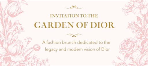 The Garden of Dior — Fashion Culture Brunch
