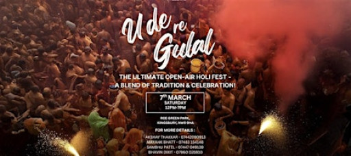 UDE RE GULAL LONDON 2026– THE BIGGEST OPEN-AIR HOLI FESTIVAL