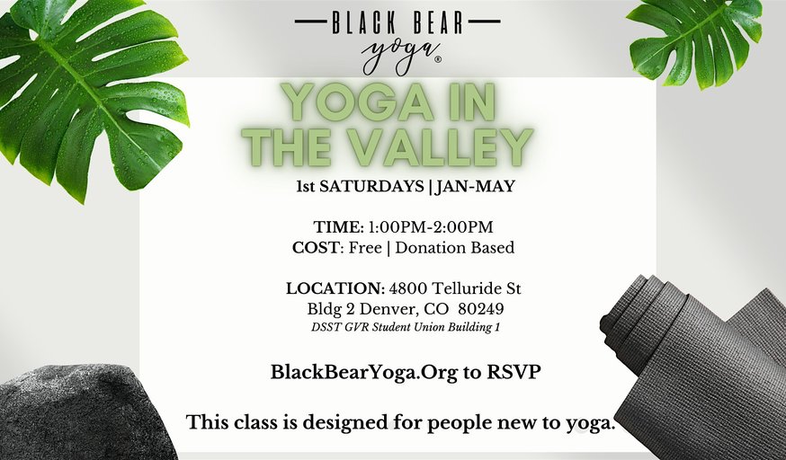 Free Yoga in GVR | Yoga In The Valley