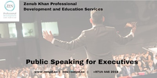 Public Speaking for Executives