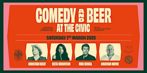 Zapato Presents Comedy + Beer #3 At The Civic