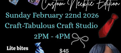 Mini DIY project workshop.. custom necktie edition