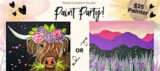 PAINT PARTY at Revel Creative Studio