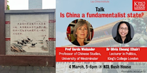 Talk - Is China a fundamentalist state?