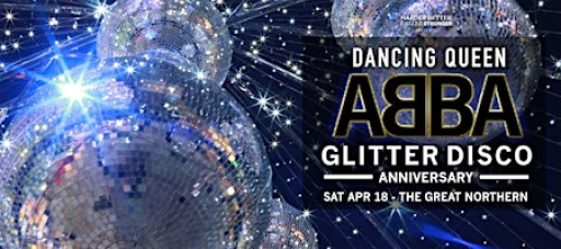 Dancing Queen ABBA Glitter Disco Anniversary
