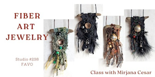 Mixed Media Jewelry Workshop: The Art of Texture & Story