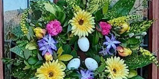 Easter Door Wreath Workshop including a Luxury Afternoon Tea