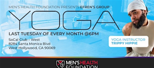 Yoga in WeHo at Men's Health Foundation