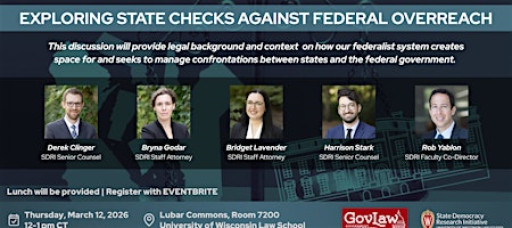 Exploring State Checks Against Federal Overreach