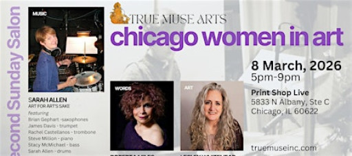 Second Sunday Salon: MUSIC Allen • ART Whitehead • WORDS Miles