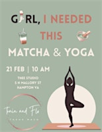 Yoga + Matcha
