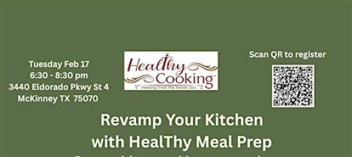 Easy Healthy Meal Prep - Revamp Your Kitchen