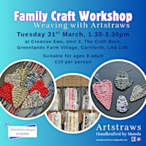 Weaving with Art Straws (Handkrafted by Manda)