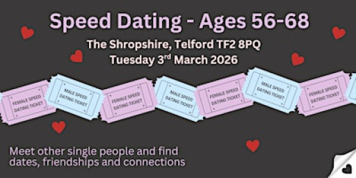Speed Dating (56-68 year olds)
