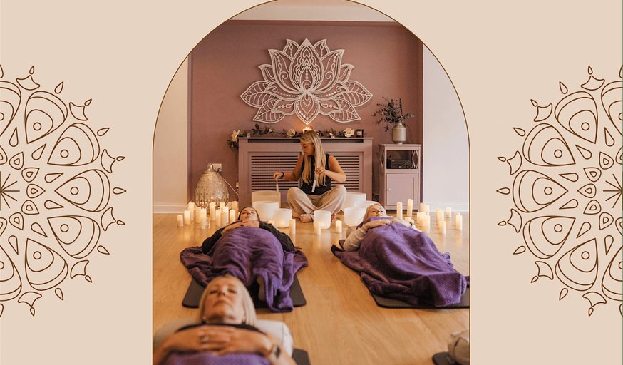 Relaxing Sound Journey with Herbal tea